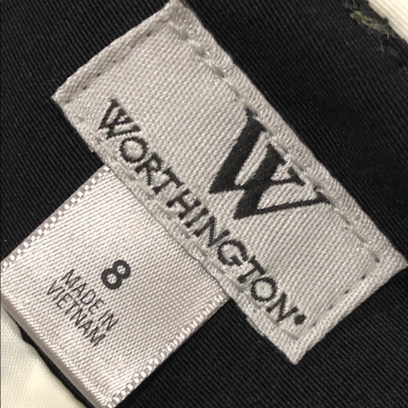 Women’s Worthington geometric lined skirt - Picture 6 of 6